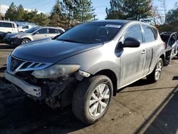 Nissan Murano salvage cars for sale: 2013 Nissan Murano S