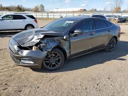 Ford Fusion salvage cars for sale: 2018 Ford Fusion SE