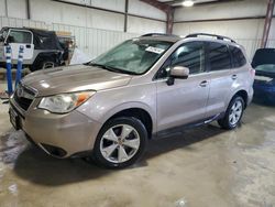 Subaru salvage cars for sale: 2015 Subaru Forester 2.5I Limited