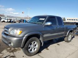 Toyota salvage cars for sale: 2003 Toyota Tundra Access Cab SR5