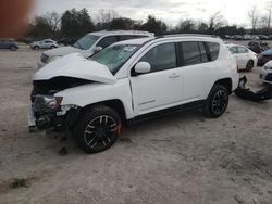 Jeep Compass salvage cars for sale: 2016 Jeep Compass Latitude