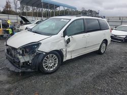 Toyota Sienna xle salvage cars for sale: 2007 Toyota Sienna XLE