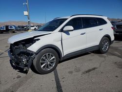 Hyundai Santa fe salvage cars for sale: 2017 Hyundai Santa FE SE