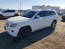 Jeep Grand Cherokee salvage cars for sale: 2015 Jeep Grand Cherokee Overland