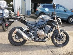 Honda cb Cycle salvage cars for sale: 2022 Honda CB500 FA