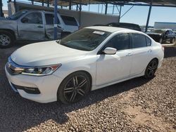 Honda salvage cars for sale: 2017 Honda Accord Sport