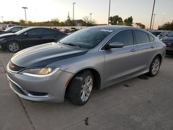 Chrysler 200 salvage cars for sale: 2015 Chrysler 200 Limited