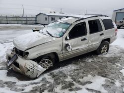 Jeep salvage cars for sale: 2004 Jeep Grand Cherokee Laredo