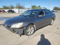 Honda Accord salvage cars for sale: 2006 Honda Accord EX