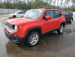 Jeep salvage cars for sale: 2016 Jeep Renegade Latitude