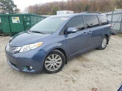 Toyota Sienna xle salvage cars for sale: 2014 Toyota Sienna XLE