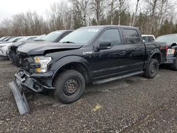 Ford salvage cars for sale: 2017 Ford F150 Supercrew