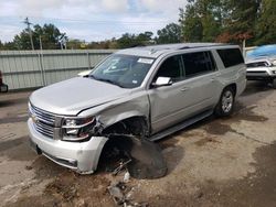 Chevrolet Suburban salvage cars for sale: 2015 Chevrolet Suburban C1500 LTZ