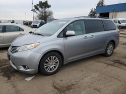 Toyota Sienna xle salvage cars for sale: 2012 Toyota Sienna XLE