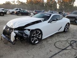 Lexus lc500 salvage cars for sale: 2019 Lexus LC 500