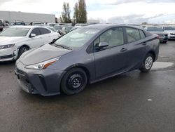 Salvage cars for sale from Copart Hayward, CA: 2022 Toyota Prius Night Shade