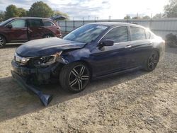 Vehiculos salvage en venta de Copart Mocksville, NC: 2017 Honda Accord Sport