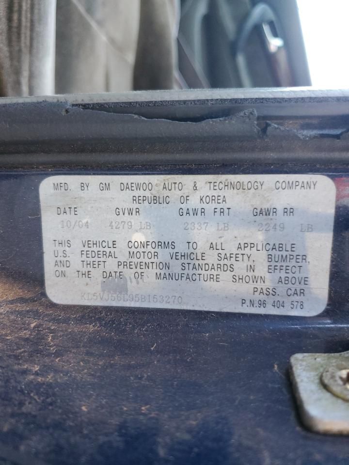 2005 Suzuki Verona s