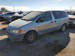 Salvage cars for sale from Copart Tucson, AZ: 2002 Toyota Sienna CE