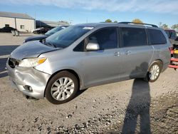 Toyota Sienna xle salvage cars for sale: 2015 Toyota Sienna XLE