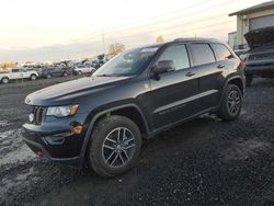 Jeep Grand Cherokee salvage cars for sale: 2018 Jeep Grand Cherokee Trailhawk