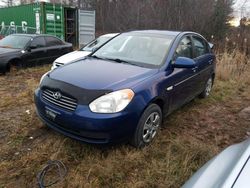 Hyundai salvage cars for sale: 2007 Hyundai Accent GLS