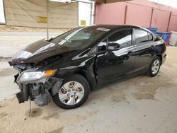 Honda Civic salvage cars for sale: 2013 Honda Civic LX