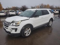 Ford Explorer Vehiculos salvage en venta: 2018 Ford Explorer XLT