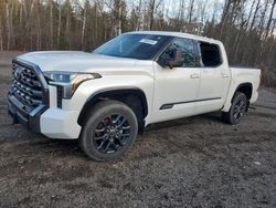 Toyota Tundra salvage cars for sale: 2022 Toyota Tundra Crewmax Platinum