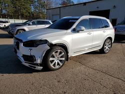 Volvo xc90 salvage cars for sale: 2017 Volvo XC90 T6