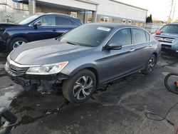 Honda salvage cars for sale: 2017 Honda Accord LX