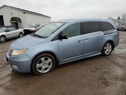 Honda Odyssey Touring salvage cars for sale: 2011 Honda Odyssey Touring