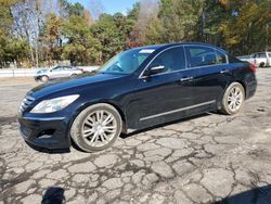 Hyundai Genesis salvage cars for sale: 2012 Hyundai Genesis 4.6L