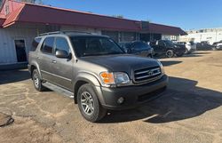 Toyota Sequoia salvage cars for sale: 2004 Toyota Sequoia Limited