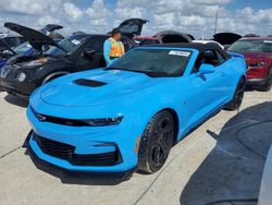 Chevrolet Camaro lt1 salvage cars for sale: 2022 Chevrolet Camaro LT1