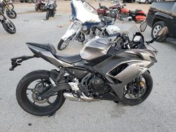 Vehiculos salvage en venta de Copart Bridgeton, MO: 2021 Kawasaki EX650 N