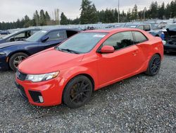 KIA salvage cars for sale: 2011 KIA Forte SX