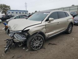 Lincoln Vehiculos salvage en venta: 2017 Lincoln MKX Reserve