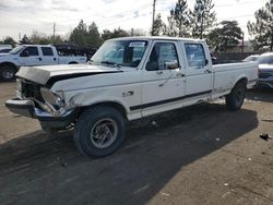 Ford f350 salvage cars for sale: 1990 Ford F350