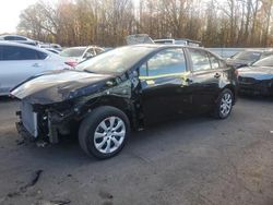 Salvage cars for sale from Copart Glassboro, NJ: 2021 Toyota Corolla LE