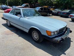 Mercedes-Benz sl-Class salvage cars for sale: 1975 Mercedes-Benz 450 SL