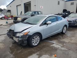 Honda Civic salvage cars for sale: 2012 Honda Civic EX