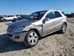 Mercedes-Benz m-Class salvage cars for sale: 2009 Mercedes-Benz ML 350