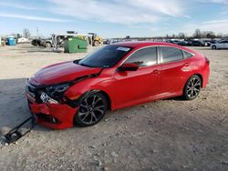 Honda Civic Sport salvage cars for sale: 2019 Honda Civic Sport