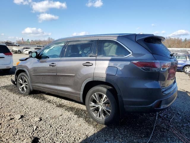 2016 Toyota Highlander XLE