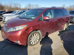 Toyota Sienna xle salvage cars for sale: 2017 Toyota Sienna XLE