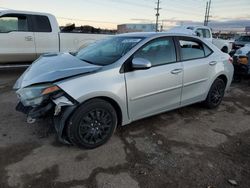 Salvage cars for sale from Copart Colorado Springs, CO: 2015 Toyota Corolla L