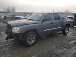 Dodge Dakota salvage cars for sale: 2005 Dodge Dakota Quattro