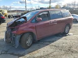 Toyota Sienna xle salvage cars for sale: 2017 Toyota Sienna XLE