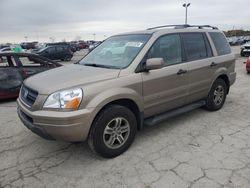 Honda Pilot salvage cars for sale: 2004 Honda Pilot EXL